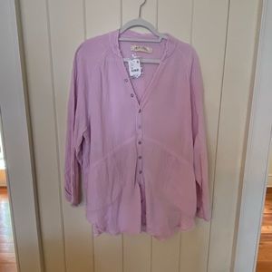 Free people oversized shirt